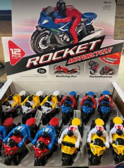 TOYLAND - MOTO ROCKET AVEC PILOTE ASST